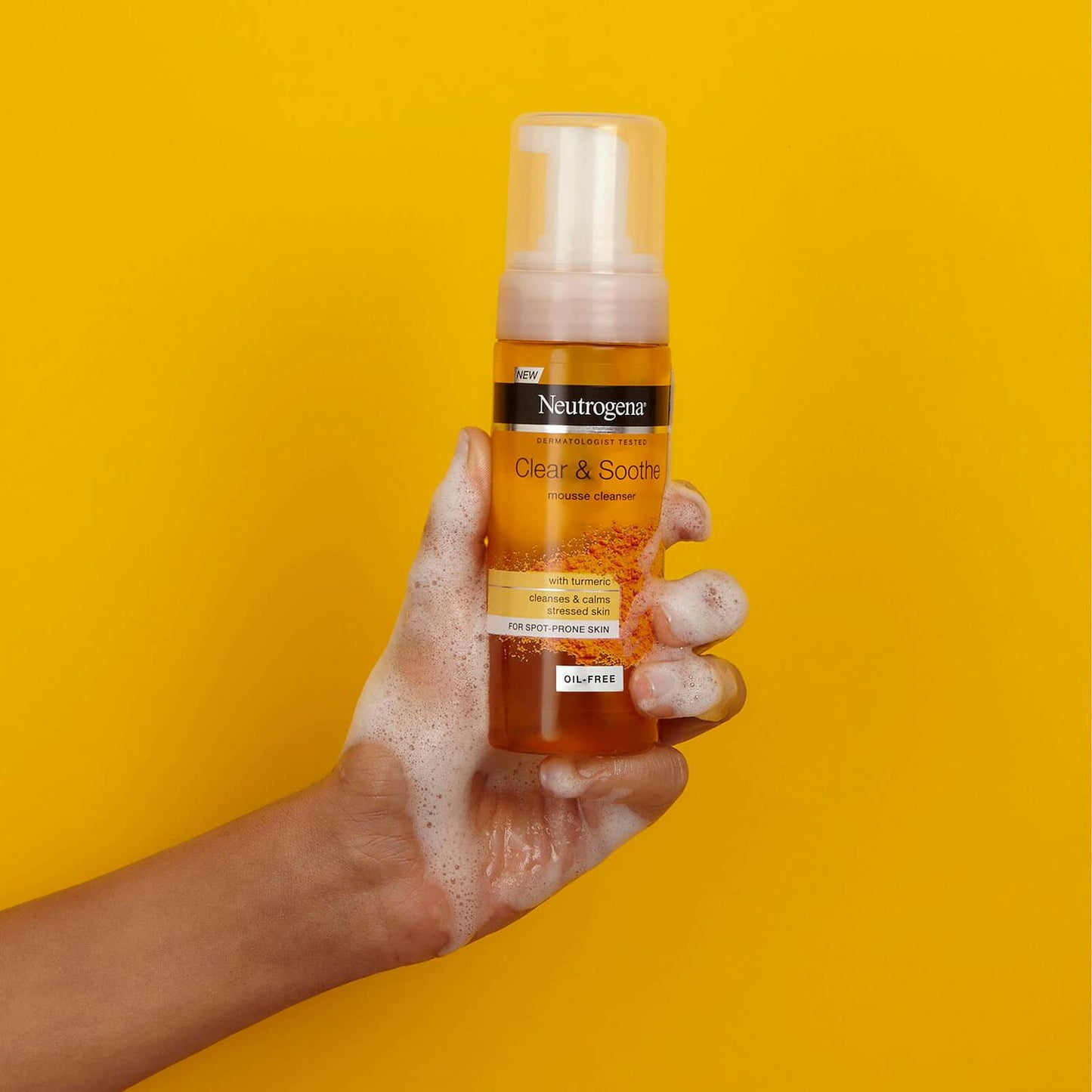 Neutrogena Clear and Soothe Mousee Cleanser