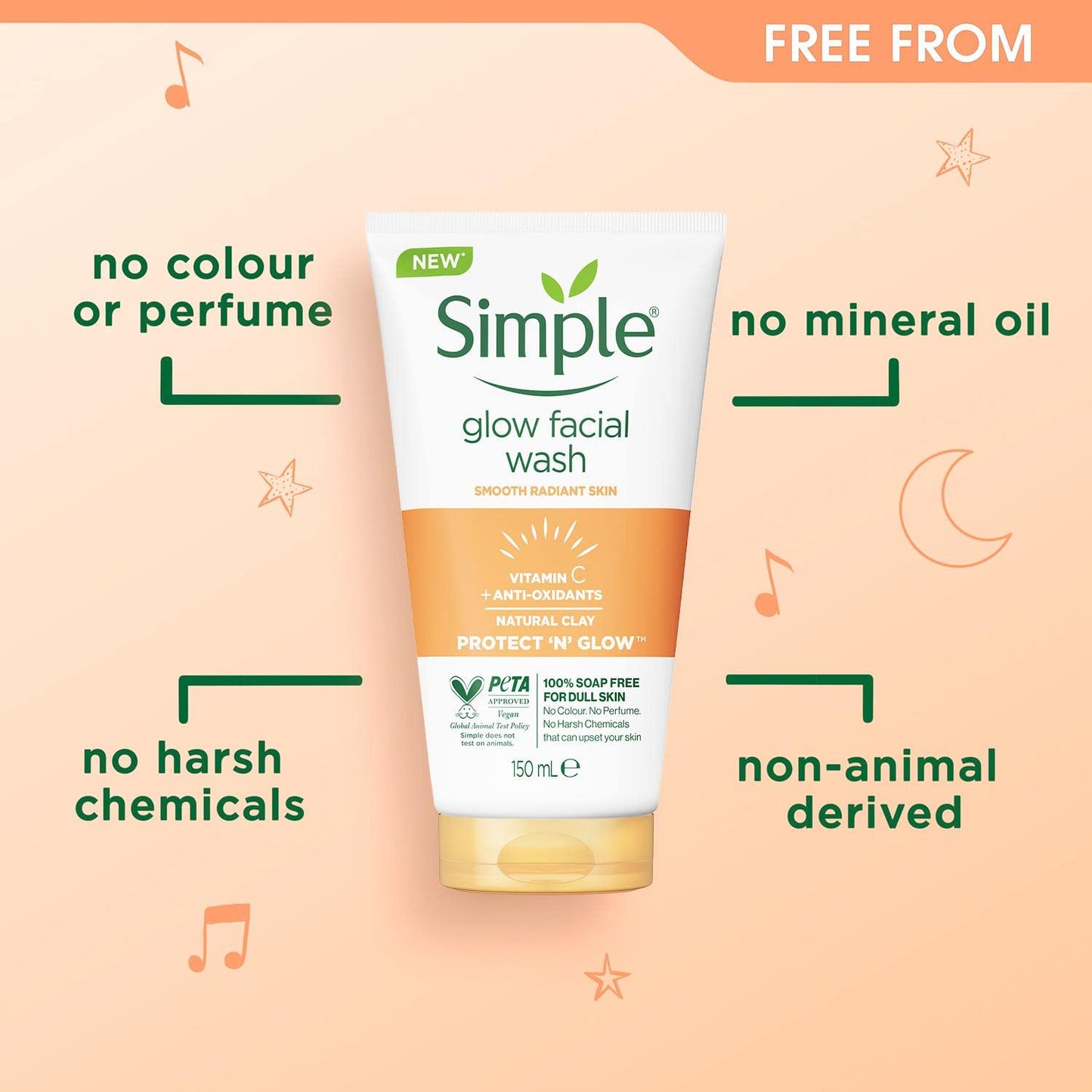 Simple Glow Facial Wash