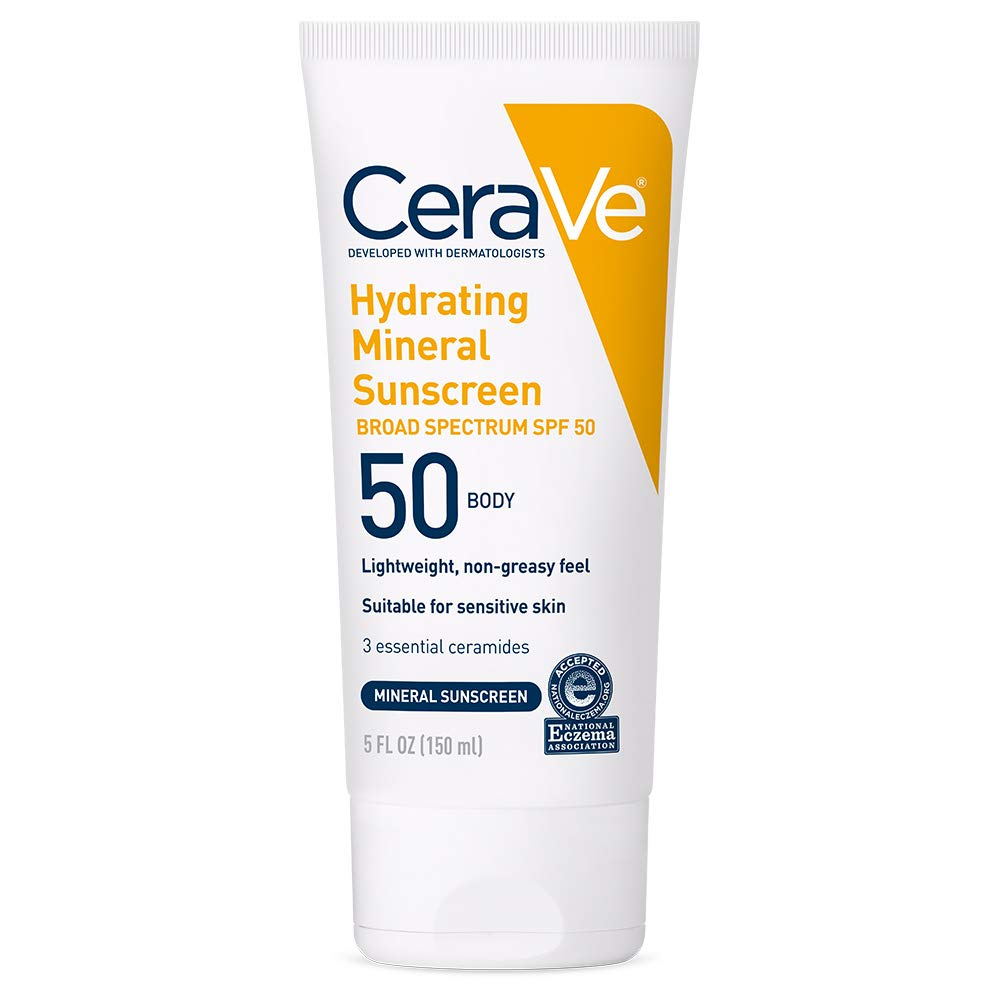Cerave Hydrating Mineral Sunscreen SPF 50