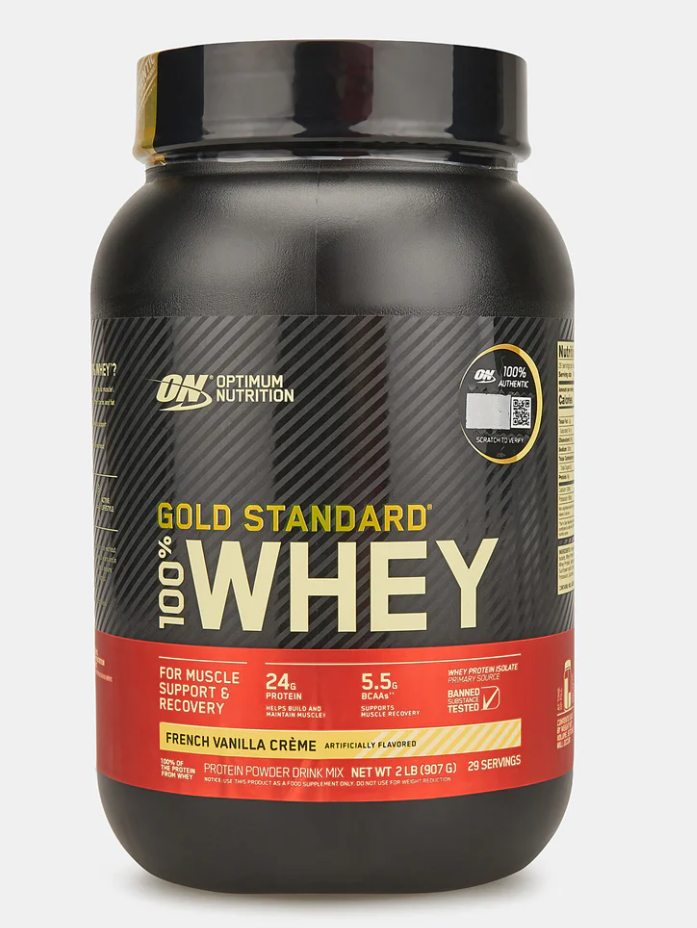 ON Gold Standard 100% Whey Protein French Vanilla Creme 907g 29 Servings