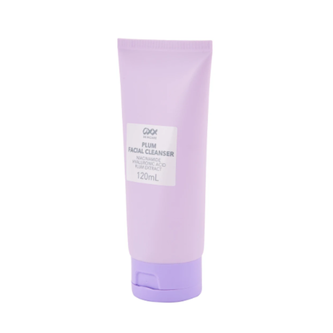 OXX Skincare Plum Facial Cleanser Niacinamide Hyaluronic Acid Extract