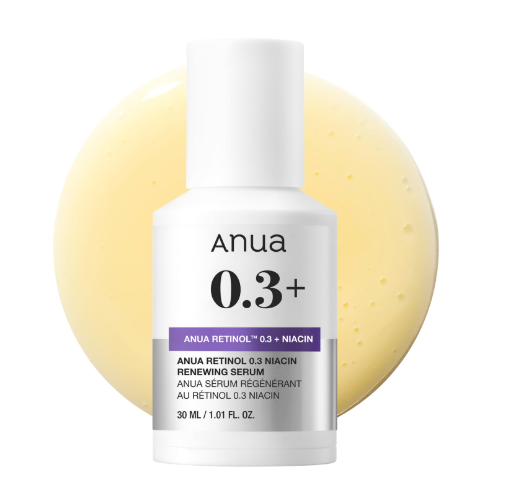 Anua Nano Retinol 0.3% + Niacin Renewing Serum