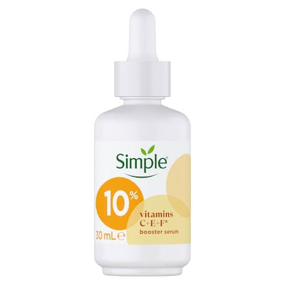 Simple vitamin C+E+F Booster Face serum