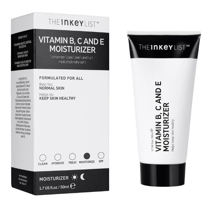 The Inkey List Vitamin B,C and E moisturizer