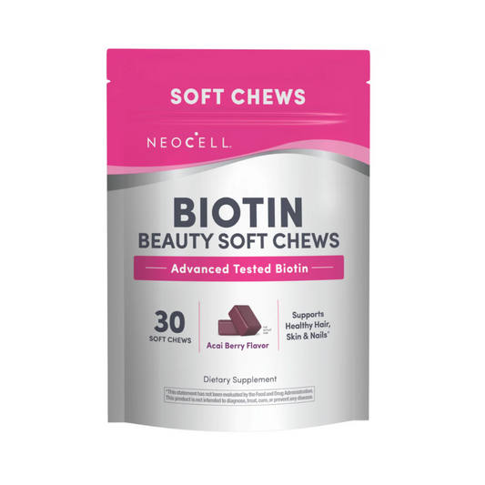 NeoCell Biotin Beauty, 30 Tasty Soft Chews