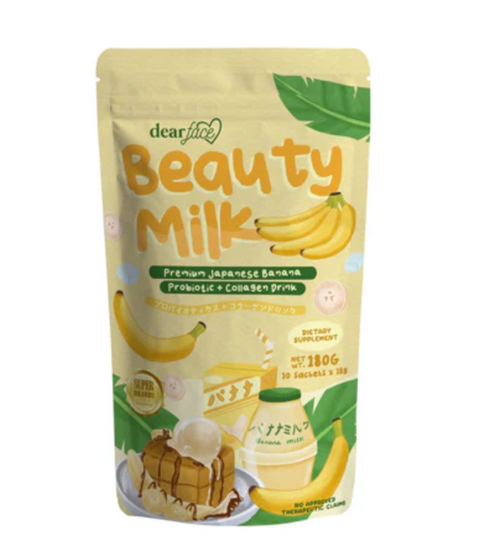 Dear face Beauty Milk Banana priobatic+collagen