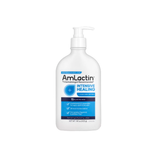 Amlactin Intensive Healing Lotion with 15% Lactic Acid AHA