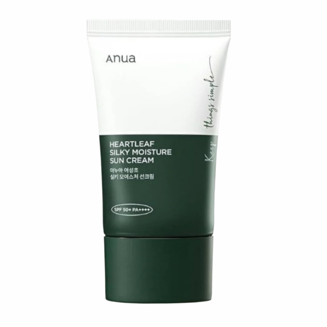 Anua Heartleaf Silky Moisture Sun Cream