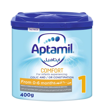 Aptamil Comfort 1 Colic and Constipation 400gm 0-6 Months
