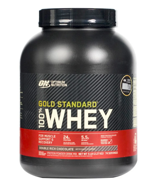 ON Gold Standard 100% Whey Protein Double Rich Chocolate 2.27kg 74 Servings