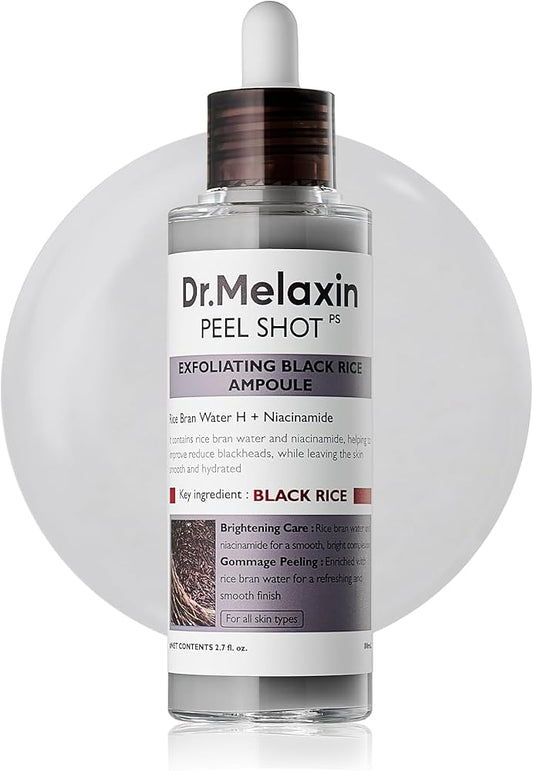 Dr Melaxin peel shot Exfoliating white Rice Ampoule