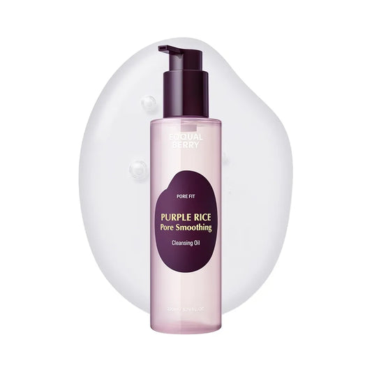 EQQUAl BERRY purple Rice pore smoothing cleansing oil