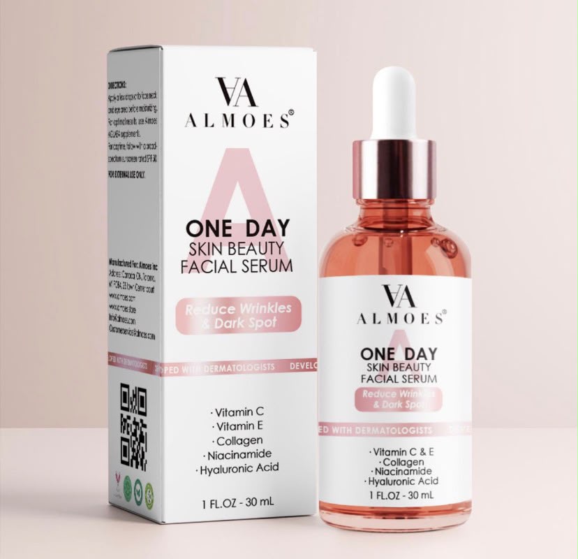 VA ALMOES One Day Skin Beauty Facial Serum