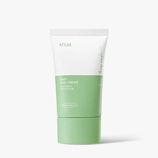 Anua Airy sun cream SPF50+ 50ml No residue moisture