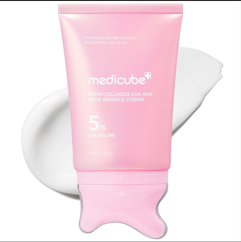 Medicube PDRN Collagen Gua Shaa Neck Wrinkle Cream