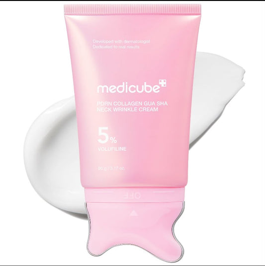 Medicube PDRN Collagen Gua Shaa Neck Wrinkle Cream