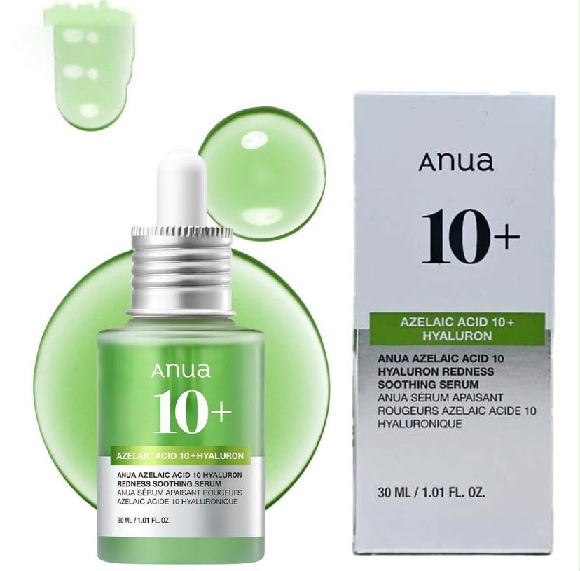Anua Azelaic Acid 10%+ Hyaluron Redness soothing serum