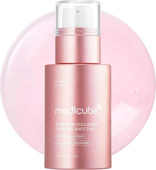 Medicube PDRN pink collagen Exosome serum