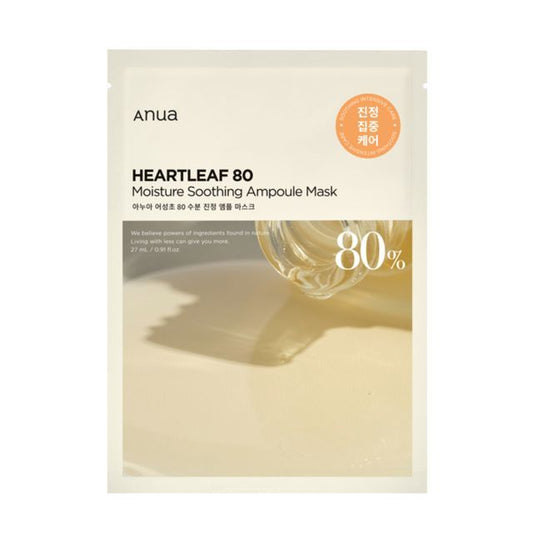 Anua Heartleaf 80 Moisture  soothing Ampoule Mask